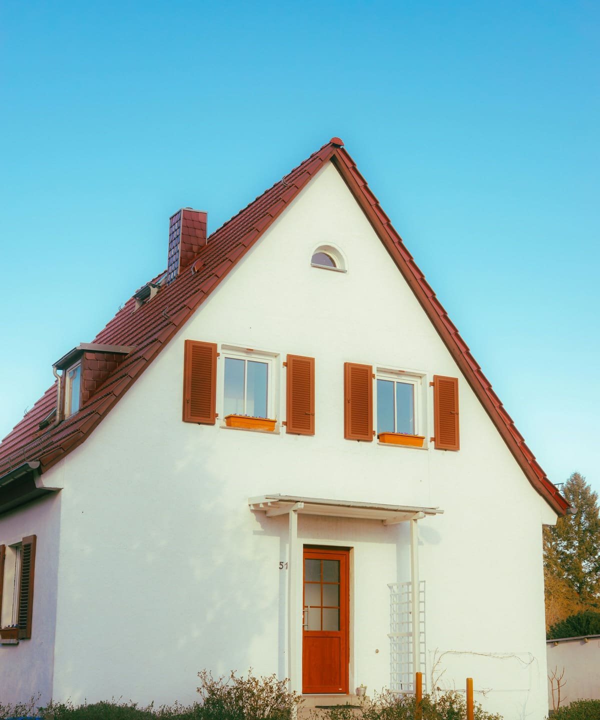 Wohnhaus von außen
